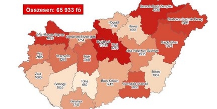 Meghalt 43 beteg, 2291-gyel nőtt a fertőzöttek száma Magyarországon Meghalt 43 beteg, 2291-gyel nőtt a fertőzöttek száma Magyarországon