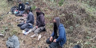 Öt migránst tartóztattak fel Baranyában a rendőrök