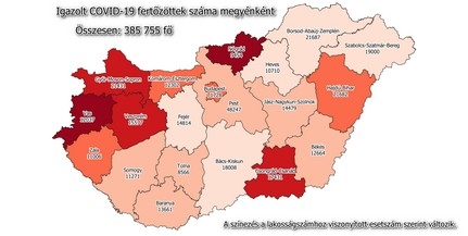 Ismét kettőezer fölé emelkedett a napi új fertőzöttek száma Ismét kettőezer fölé emelkedett a napi új fertőzöttek száma