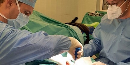Felszívódó implantátumokat is alkalmaznak a műtéteknél a PTE gyermekklinikáján