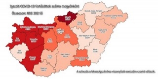 Mutatjuk, hányan fertőződtek meg egy nap alatt a megyében Mutatjuk, hányan fertőződtek meg egy nap alatt a megyében