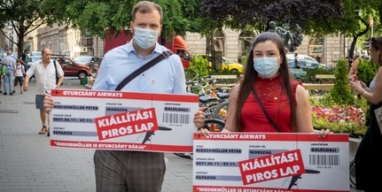 Írországba szóló repülőjegyet kapott Niedermüller Péter Írországba szóló repülőjegyet kapott Niedermüller Péter