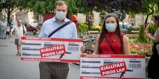Írországba szóló repülőjegyet kapott Niedermüller Péter Írországba szóló repülőjegyet kapott Niedermüller Péter