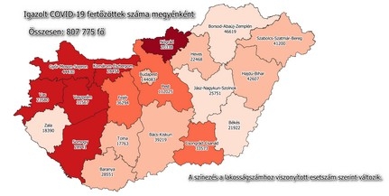 Így állunk ma: megérkeztek a járványügyi adatok Így állunk ma: megérkeztek a járványügyi adatok