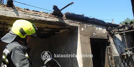 Teljesen kiégett egy családi ház Baranyában Teljesen kiégett egy családi ház Baranyában
