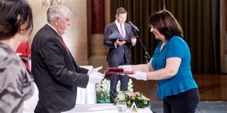 Batthyány-Strattmann László-díjat kapott Angyal Magdolna Batthyány-Strattmann László-díjat kapott Angyal Magdolna