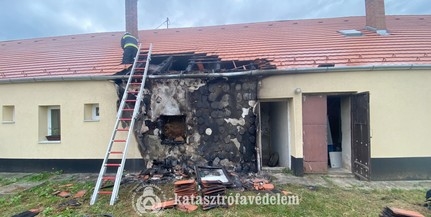 Lángok csaptak fel egy baranyai falu kultúrházában Lángok csaptak fel egy baranyai falu kultúrházában