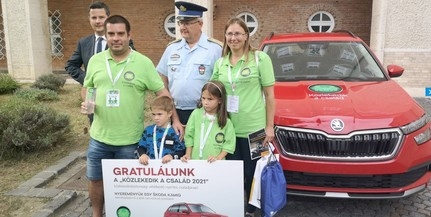 Baranyai család nyerte az országos közlekedési vetélkedőt Baranyai család nyerte az országos közlekedési vetélkedőt