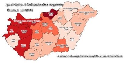 Továbbra is emelkedik a napi új fertőzöttek száma Továbbra is emelkedik a napi új fertőzöttek száma