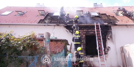Tizennyolc ember veszítette el az otthonát Pécsett tűz miatt