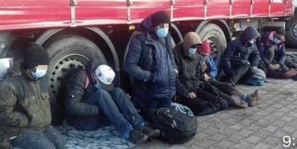 Kamionokban megbújt migránsokat fogtak el az M6-os sztrádán Kamionokban megbújt migránsokat fogtak el az M6-os sztrádán