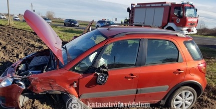 Három balesethez is vonulniuk kellett a baranyai tűzoltóknak Három balesethez is vonulniuk kellett a baranyai tűzoltóknak