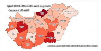 Ismét több ezerrel nőtt a napi új fertőzöttek száma Ismét több ezerrel nőtt a napi új fertőzöttek száma