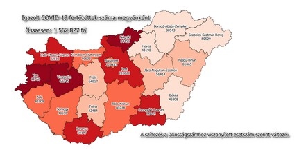 A járvány kezdete óta már több mint 60 ezren fertőződtek meg Baranya megyében A járvány kezdete óta már több mint 60 ezren fertőződtek meg Baranya megyében