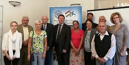 Búcsúlátogatásra érkezik a finn nagykövet a Pécsi Magyar-Finn Társasághoz Búcsúlátogatásra érkezik a finn nagykövet a Pécsi Magyar-Finn Társasághoz