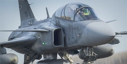 Bombafenyegetés miatt riasztották a Magyar Honvédség Gripenjeit Bombafenyegetés miatt riasztották a Magyar Honvédség Gripenjeit