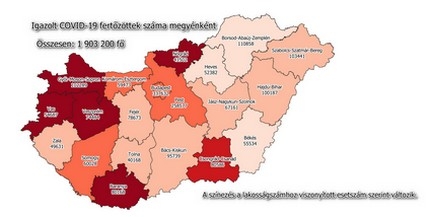 A járvány kezdete óta már több, mint 80 ezren fertőződtek meg Baranyában A járvány kezdete óta már több, mint 80 ezren fertőződtek meg Baranyában