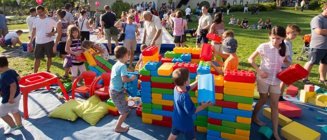 Játszótérré alakul át gyereknap alkalmából a pécsi Zsolnay Kulturális Negyed