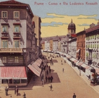 Kommentár nélkül: így festett Fiumében a 20. század első éveiben a Kossuth Lajos utca