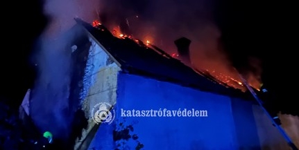 Leégett, s lakhatatlanná vált egy családi ház Baranyában