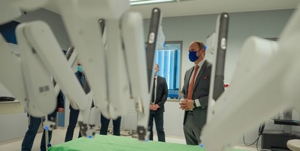 Nem sci-fi: heteken belül sebészeti robottal is műtenek ezentúl a pécsi klinikán