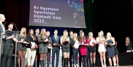 Tarolt a PTE az Év Egyetemi Sportolója díjátadó gálán