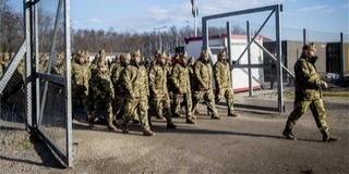 Átvették a katonák feladatait a déli országhatáron a határvadászok Átvették a katonák feladatait a déli országhatáron a határvadászok