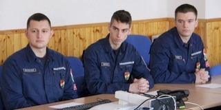 Három újonc tűzoltó kezdte meg szolgálatát Baranyában Három újonc tűzoltó kezdte meg szolgálatát Baranyában