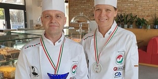 Arany minősítést szerzett egy pécsi cukrász házaspár az országos versenyen
