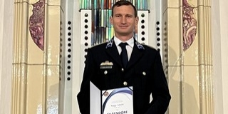 Nagy István az év rendőre Pécsett, átadták az elismerést Nagy István az év rendőre Pécsett, átadták az elismerést