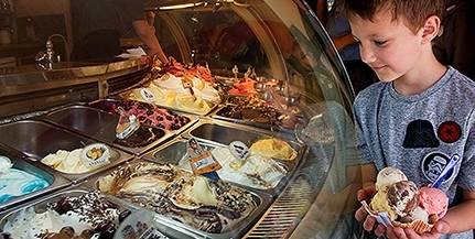 Balatonfüredi cukrászdáé, a Tökmag sorbet lett az év fagyija