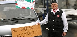 A szlovákok miatt tiltakozott a Jobbik