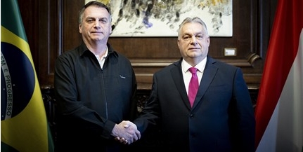 Orbán Argentínában Jair Bolsonaroval tárgyalt