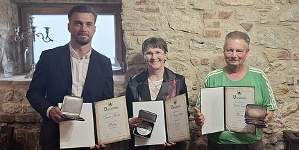 Átadták a Baranya Vármegye Labdarúgásáért díjakat Átadták a Baranya Vármegye Labdarúgásáért díjakat