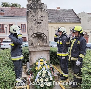 Baranyában is megemlékeztek Isten tűzoltójáról, elismeréseket is átadtak