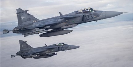 Nem drónok miatt kaptak éles riasztást a magyar Gripenek Nem drónok miatt kaptak éles riasztást a magyar Gripenek