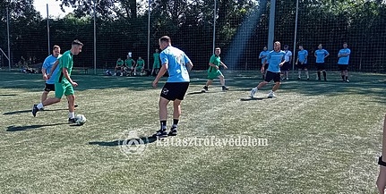 Dobogóra állhatott a baranyai tűzoltók focicsapata Dobogóra állhatott a baranyai tűzoltók focicsapata