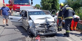 Hárman sérültek meg a 6-os pécsi szakaszán történt karambolban