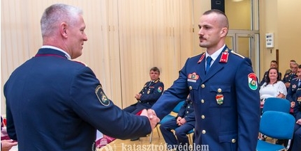 Két baranyai, kiváló tűzoltót is kitüntettek a nemzeti ünnepünk alkalmából