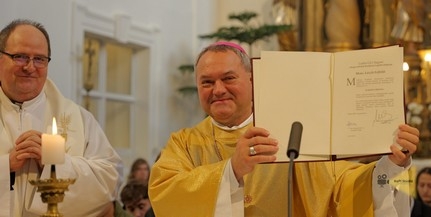 Piarista konfráter lett Felföldi László megyéspüspök Piarista konfráter lett Felföldi László megyéspüspök