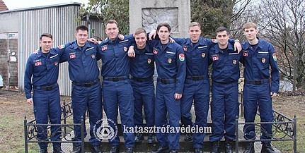 Frissen végzett, újonc tűzoltók kezdték meg a szolgálatukat Baranyában Frissen végzett, újonc tűzoltók kezdték meg a szolgálatukat Baranyában