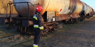 Benzin szivárgott egy vasúti tartálykocsiból Pécsett