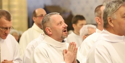 Akolitusi szolgálatra készülőket avatott lektorrá Felföldi László megyéspüspök Akolitusi szolgálatra készülőket avatott lektorrá Felföldi László megyéspüspök