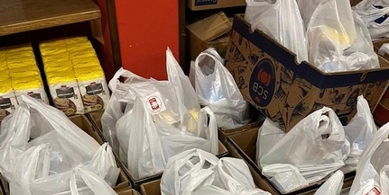 6,4 tonna élelmiszert gyűjtött egyházmegyénkben a Katolikus Karitász 6,4 tonna élelmiszert gyűjtött egyházmegyénkben a Katolikus Karitász