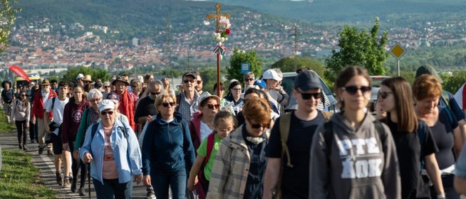 Őseink hitével, Jézus békéjével Máriára tekintve – A békéért keltek útra baranyai zarándokok