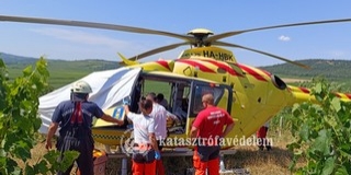 Fának hajtott egy quad Baranyában, mentőhelikopterre is szükség volt