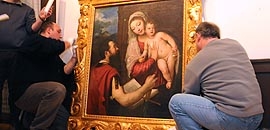 Megérkezett Tiziano rejtélyes képe Megérkezett Tiziano rejtélyes képe