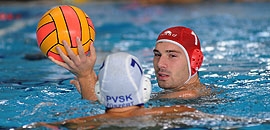 Három PVSK-pólós a keretedzésen Három PVSK-pólós a keretedzésen