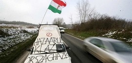 Pécsett is útlezárásokat tart a Gárda Pécsett is útlezárásokat tart a Gárda