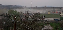 Sivatagi porvihar Pécsújhegy felett? Sivatagi porvihar Pécsújhegy felett?